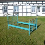 originales antikes metallbett