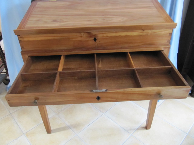 Stehpult aus Kirschbaum Biedermeier