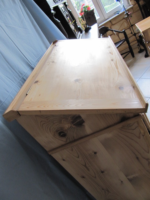 Antikes Stehpult in Weichholz