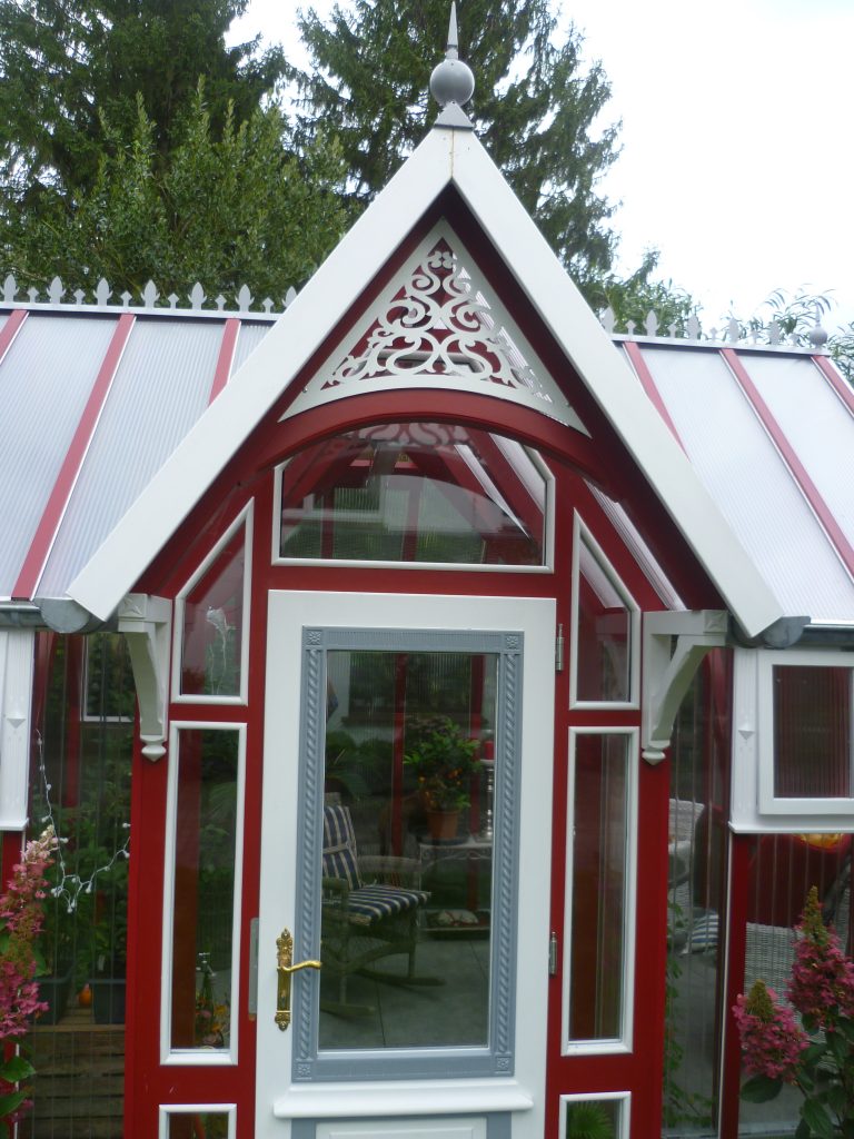 gartenhaus im viktorianischen Stil