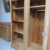 zerlegbarer Biedermeier Weichholz Kleiderschrank – Bild 4